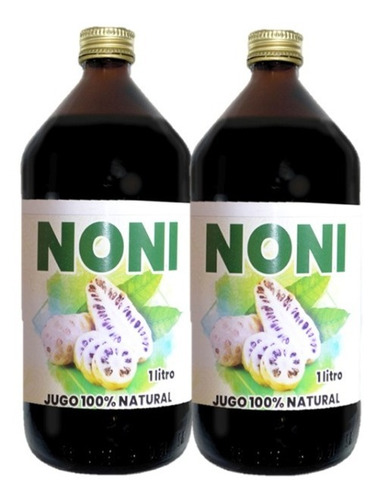 Promoción 2 Pzs Jugo Noni De 1 Lt Envio Gratis