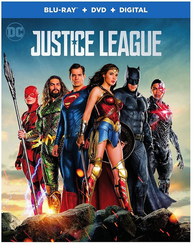 Blu-ray + Dvd Justice League / Liga De La Justicia (2017)