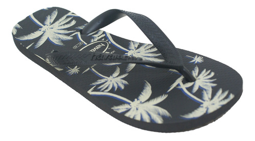 Ojota Havaianas Aloha Negro/blanco Hombre Deporfan