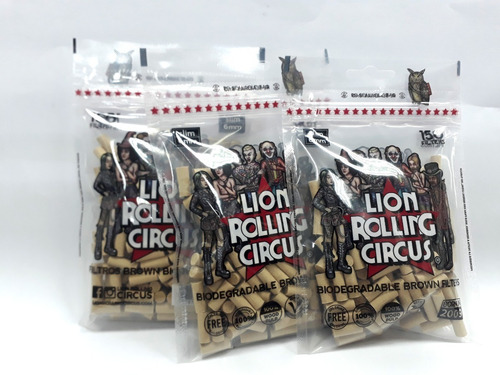 Filtros Para Armar Lion Rolling Circus Brown Unbleached 