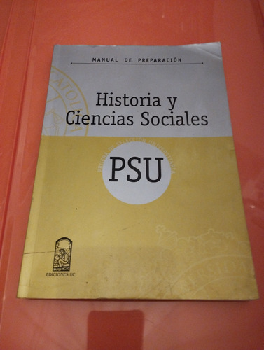 Historia Y Ciencias Sociales Psu. Man