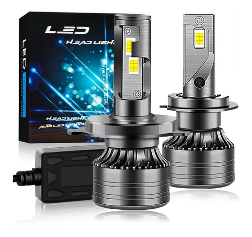 Kit De Faros De Haz Bajo G25 Led Csp Con Canbus 60w 12000lm