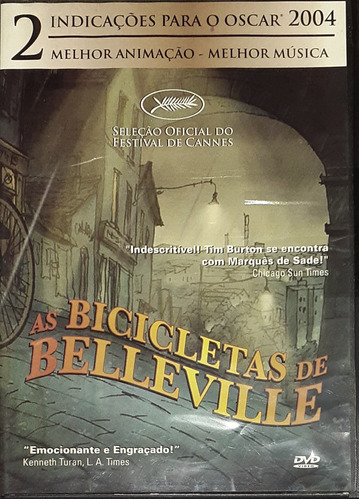 Dvd As Bicicletas De Belleville