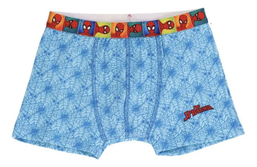 Boxer Algodón Spiderman Caffarena Talla 8 Pack X3 Mt40443