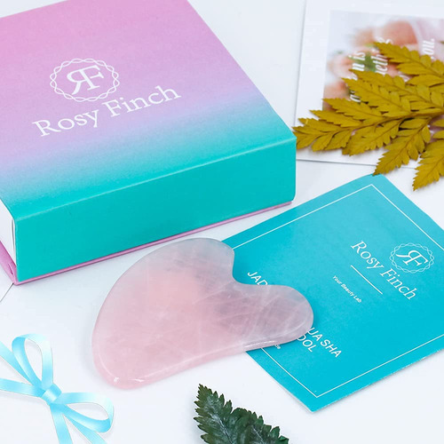 Masajeador Gua Sha De Jade Raspado Facial Y Corporal Para Re