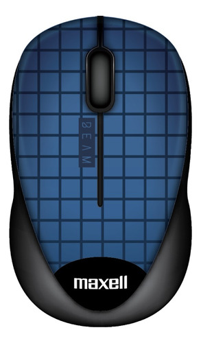 Mouse Inalámbrico Óptico Con Tecnología Beam Trace 1600 Dpi 2.4ghz - Maxell Azul