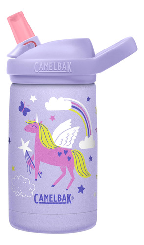 Camelbak Eddy+ Botella De Agua Para Niños Con Pajilla Acero