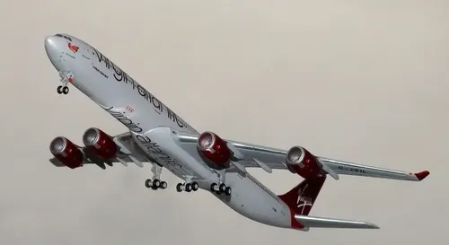 Airbus A340-600 Virgin Atlantic - Gemini Jets - 1/400 - Novo