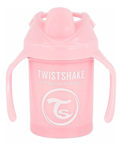 Twistshake Vaso Rosa Pastel Mini Cup 230ml 4+m