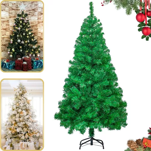 Árvore De Natal Artificial Pinheiro Luxo 1,80 Altura 750 Galhos Decoração  Diferente