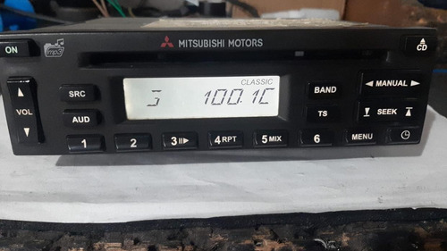 Rádio Mitsubishi Am/fm - Cdplayer-mp3(no Cd) Linha L200/tr4