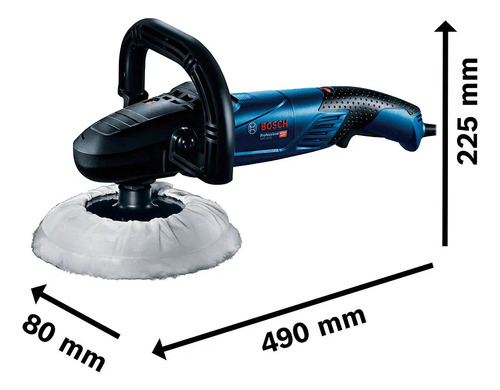 Politriz Angular 7 Gpo 14 Ce 1.400w 220v - Bosch