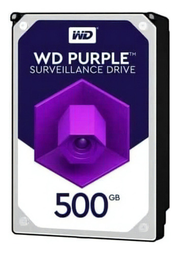 Disco rígido interno Western Digital WD Purple WD05PURZ 500GB violeta