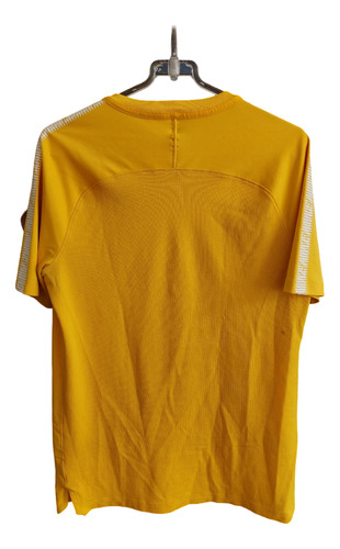 Remera Deportiva Masculina Amarilla Nike T.m (Usado)