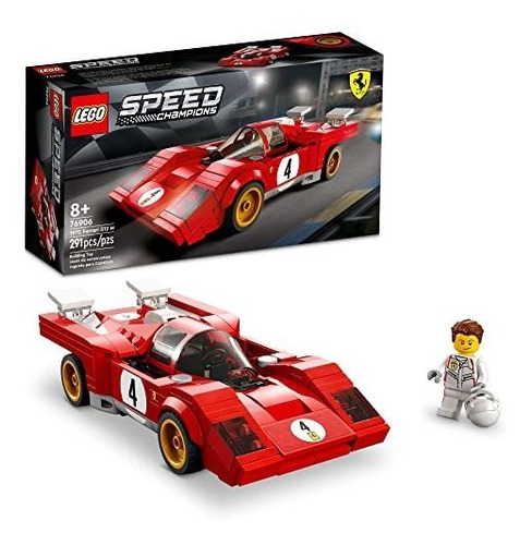Construcción De Juguetes Lego Speed Champions 1970 Ferrari