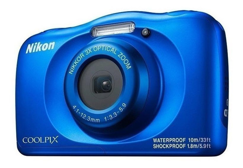 Nikon Coolpix W150 compacta cor azul