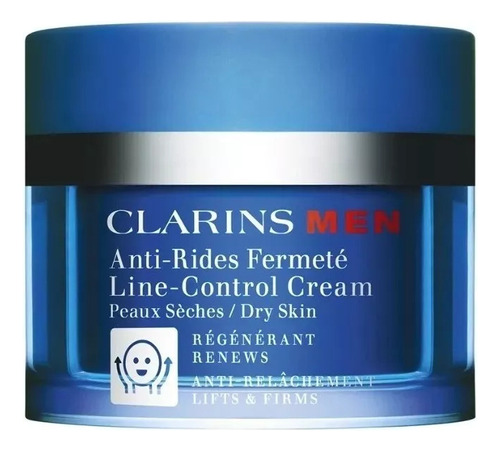 Clarins Men Anti Rides Fermete Line Control Cream Dry Skin