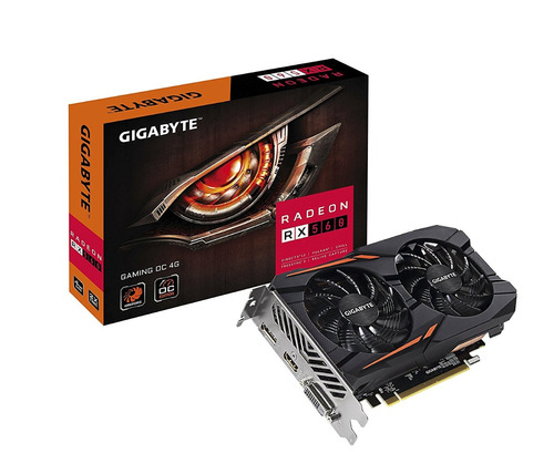 Tarjeta De Video Gigabyte Amd Rx 560 Gaming Oc 4g Tcy