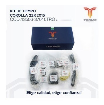 Kit Cadena Tiempo Toyota Corolla 2009-2018 1zr 2zr 2.0 Irani