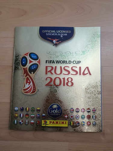 Album Mundial Rusia 2018 Dorado Edición Suiza (vacío)