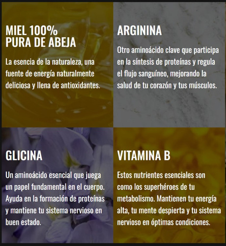 Magic Honey Suplemento Alimenticio 480g 480ml Líquida Sachet