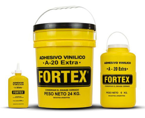 Adhesivo Vinilico / Cola Vinilica Fortex A-20 X 1 Kg.