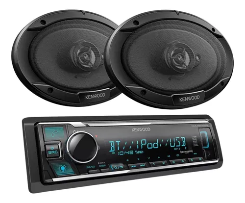 Kit Keenwood Radio 1 Din Mas Parlantes 6x9 Para Auto