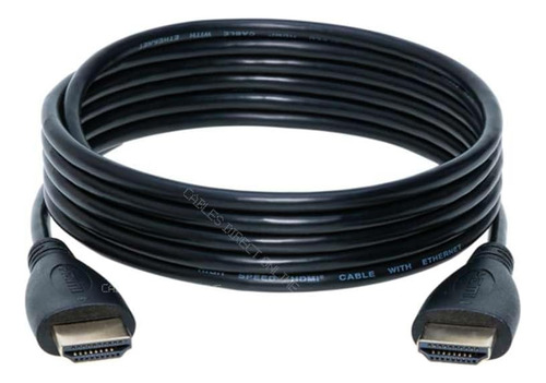 Cables Cable Hdmi Directo En Línea De 15 Pies Negro 4k Hdr Y