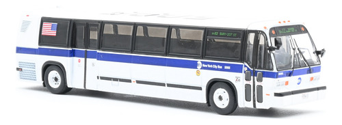 Autobús Escala 1/87 Tmc Rts Transit Bus New York Mta 87-0395