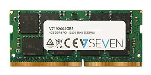 V7 4 Gb Ddr4 Pc4  19200  2400 Mhz Modulo De Memoria Sodimm P