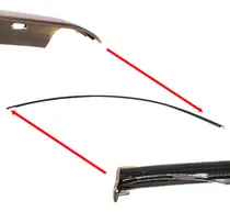 Comprar Moldura Derecha De Techo Original Peugeot 206 207 5 Puertas