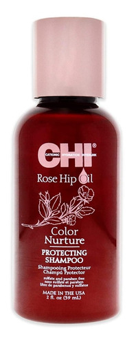 Shampoo Para Cuidado De Color Chi Rose Hip Oil 59ml