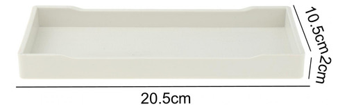 2 Tigela De Água Para Répteis, Prato De Água, Branco S