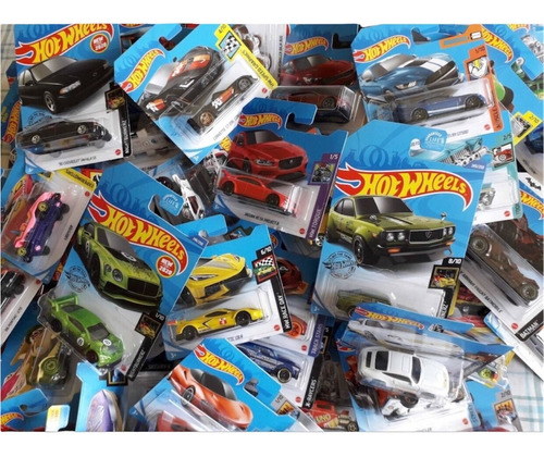 Carritos Hot Wheels  X 10 Unidades Surtidas En Blister Nuevo