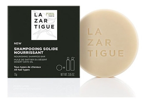 Lazartigue Nourish Solid Shampoo Sólido 75 Gr