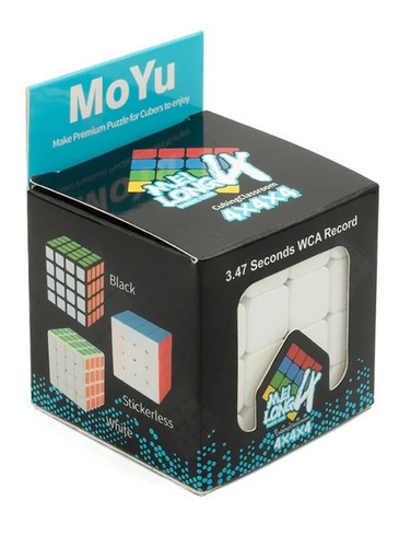 Cubo 5x5 Stickerless Moyu Meilong 5 Profesional Speedcubing