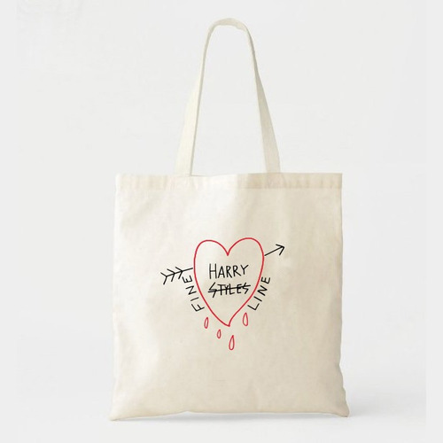 Tote Bag Harry Styles Fine Line - Lienzo Estampada