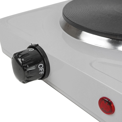 Anafe Cocina Cocinilla Eléctrico 2000w Dos Hornallas Blanco