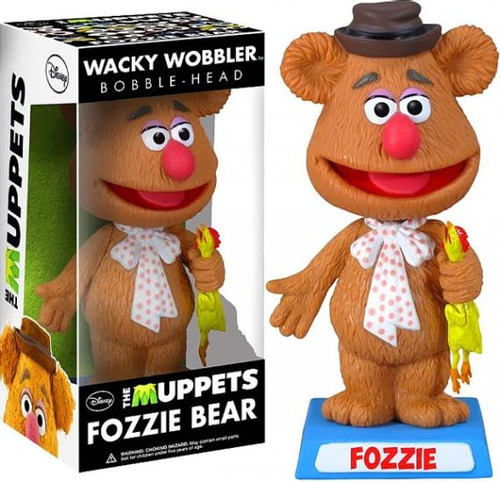 Funko Los Muppets Wacky Wobbler Fozzie Bear Cabezones