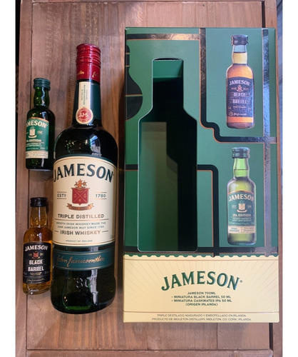 Imagen 2 de 10 de Whisky Jameson Irish Whiskey 700ml. Con Estuche Regalo