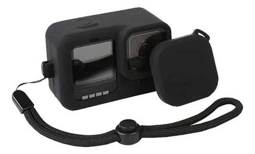 Funda de silicona para Gopro 9 y 10 - Negra