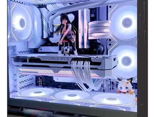 Kit Cooler Fan Hayom, Rgb, 3x 120mm, Controladora, Branco Led Rgb