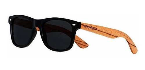 Andwood Gafas De Sol De Madera Polarizadas Para Hombre Y Muj