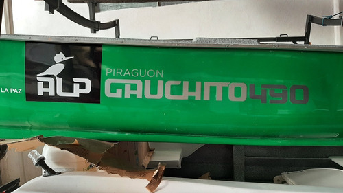 Piraguon Gauchito 490 C/ Motor Honda Bf20 Hp 4t Pc 0hs