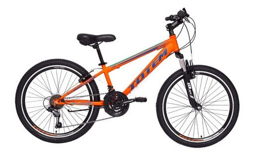 Bicicleta Totem Mtb Aro 24 Modelo 3103 Color Naranjo