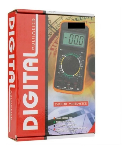 Multimetro Tester Multitester Digital Dt9205a Tester Digital