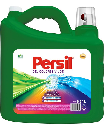 Detergente Líquido Persil Gel Universal 6.64l Rinde 94cargas