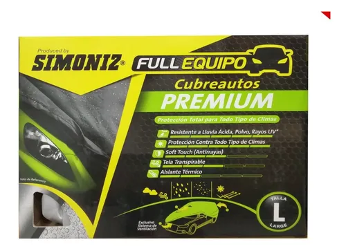 comprar Cubreauto Pijama Premium Carpa Carro Impermeable Talla L