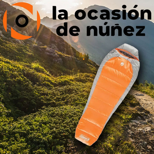 Imagen 4 de 7 de Bolsa De Dormir Coleman Silverton -4 Grados Termica Camping
