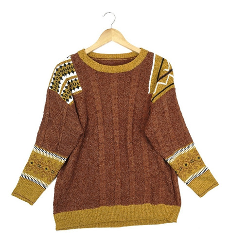 Sweater Étnico Mujer